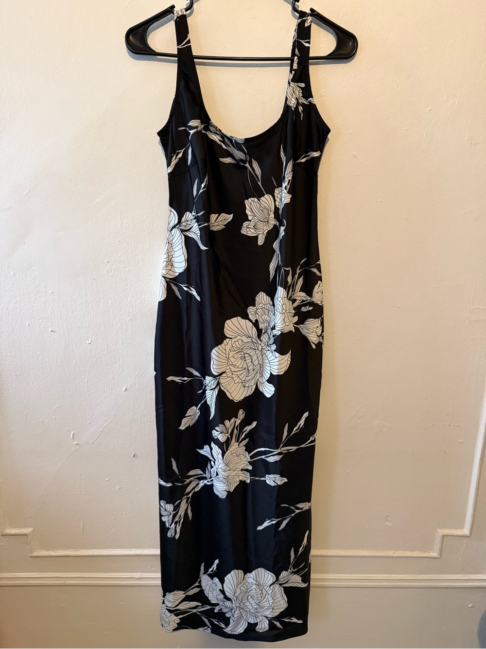 A new day Black and White Floral Slip Dress - Picture 3 of 9